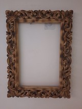 Handmade Burnt Wooden Mirror Frames 1 on 1 Free Natural Wood Vintage Rustic Sugi - £135.89 GBP