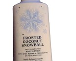 Bath &amp; Body Works FROSTED COCONUT SNOWBALL Body Lotion - £11.17 GBP