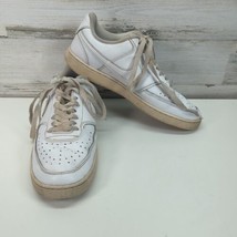 Nike Court Vision Low Triple White Casual Shoes Size 10 Triple White CD5463-100 - $14.50