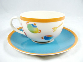 Villeroy &amp; Boch Desco Citta &amp; Campagna Porcelain Cup and Saucer Set - £22.08 GBP