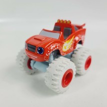 Blaze and The Monster Machines Polar Pals Blaze Truck Red White Wheels R... - $18.70