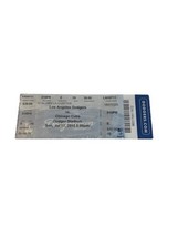 2010 Chicago Cubs at Los Angeles Dodgers Ticket 7/11 Padilla 8Inn SO 6K Loney HR - $8.00