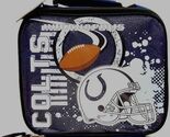 Indianapolis Colts NFL Accelerator 3D Graphics Glitter Lunch Bag - $12.82
