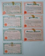Vintage 1941 Comic Mutoscope Arcade Card Exhibit Supply Lot of 7 - £17.61 GBP