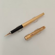 Parker Flighter 180 Gold Plated Fountain Pen Made in France - $153.35