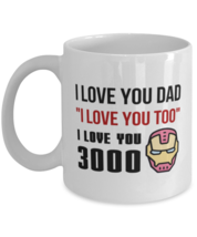 Funny Mug For Dad, Love You 3000, Funny Dad Mug, Father&#39;s Day Mug For Dad, Dad  - £12.74 GBP