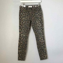 PacSun Leopard Mid Rise Skinniest Jeans sz 26 NEW - £19.25 GBP