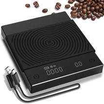 Black Mirror Plus, 2000 Grams, Timmore Coffee Scale With Timer, Digital ... - £60.79 GBP
