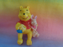 Disney Winnie The Pooh w/ Piglet & Honey Pot Heavy Resin Figure - as is  - £3.51 GBP