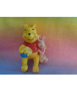 Disney Winnie The Pooh w/ Piglet &amp; Honey Pot Heavy Resin Figure - as is  - £3.54 GBP