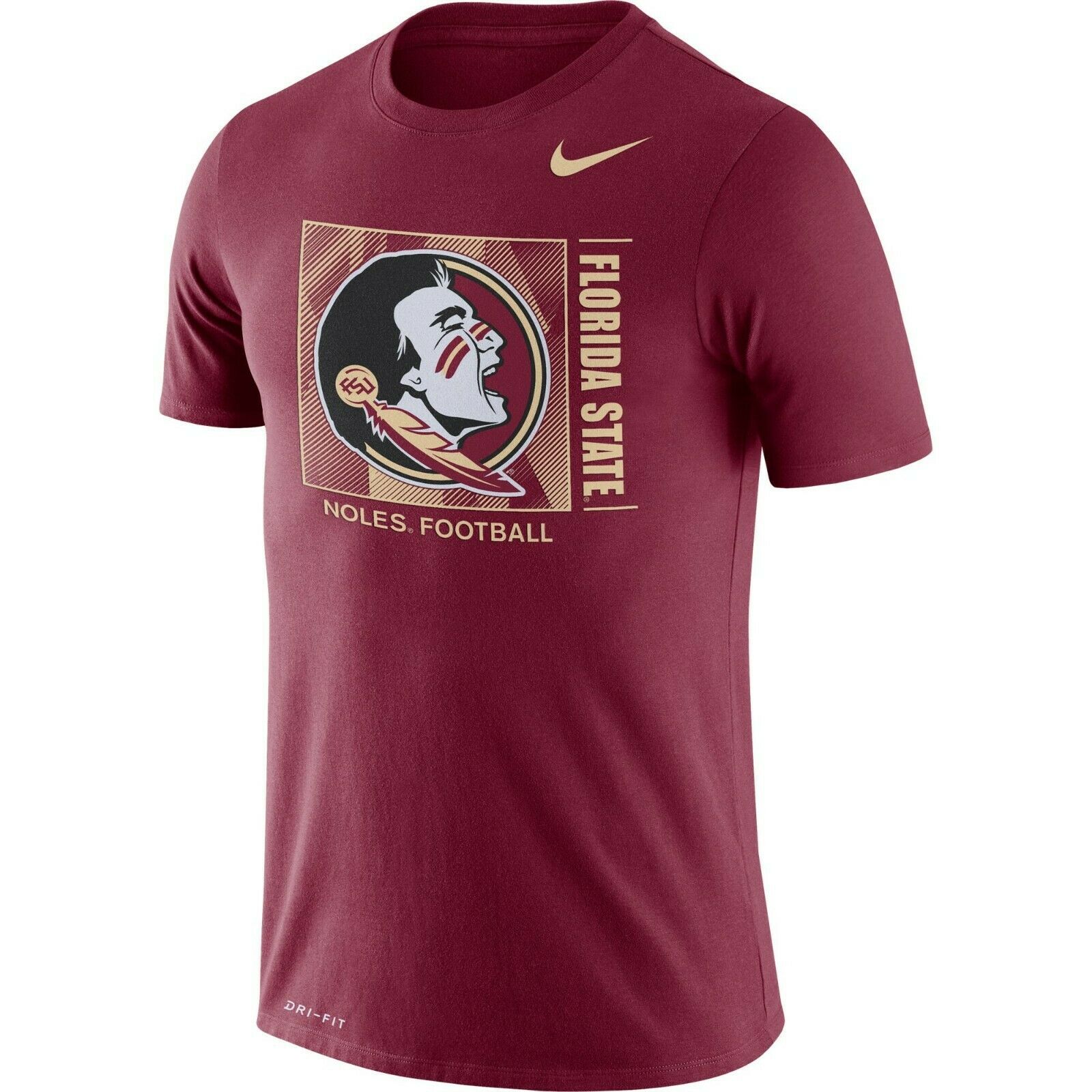 Florida State Seminoles Mens Nike Team Issue Dri-Fit Cotton T-Shirt - XL & Large - £19.80 GBP