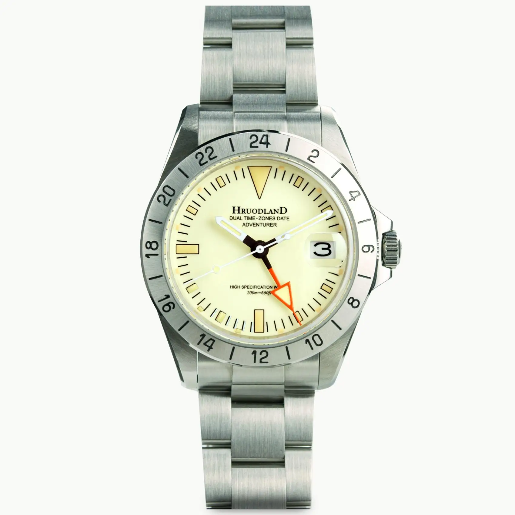 Retro Men Classic GMT Watches Sapphire Glass Japan NH34 Automatic Mechan... - £461.04 GBP