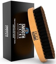 Beard Brush With Wild Boar Bristles For Easy Grooming Facial Care Hair Comb - £21.29 GBP