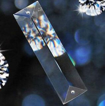 100Pcs Clear Chandelier Glass Crystal Lamp Prism Part Hanging Drop Penda... - £60.86 GBP