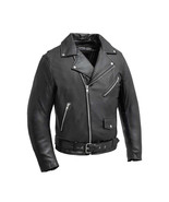 Whet Blu Men&#39;s Jay Moto Leather Jacket with Zip Out Liner - $281.69 CAD