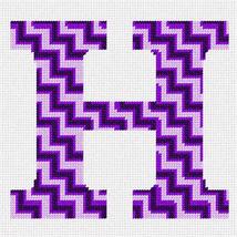 Pepita Needlepoint kit: Letter H Byzantine, 7&quot; x 7&quot; - £39.87 GBP+