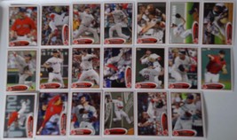 2012 Topps Series 1 &amp; 2 Boston Red Sox Team Set of 20 Baseball Cards - £6.39 GBP