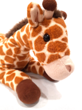 Toys R Us Giraffe Plush Soft Toy Stuffed Animal 12&quot; 2016 Laying Realistic - £7.44 GBP