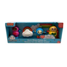 Fisher Price Happy World Friends Set Friends With You Baby Gift Nursery - £15.28 GBP