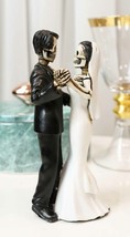 Love Never Dies Day Of The Dead Wedding Dance Skeletons Groom And Bride ... - $25.99