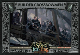 Night'S Watch Builder Crossbowmen A Song Of Ice & Fire Miniatures Asoiaf Cmon - £37.89 GBP