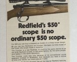 1970s Redfield Scopes Vintage Print Ad Advertisement pa16 - $6.92