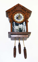 Wolf Art Cuckoo Clock: Timeless Encounter from The Bradford Exchange - £55.08 GBP