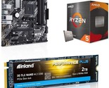 INLAND Micro Center AMD Ryzen 5 5500 6-Core, 12-Thread Unlocked Desktop ... - $644.99