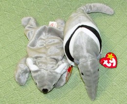 TY BEANIE BABIES LOT OF 2 MEL THE KOALA BEAR &amp; ANT THE ANTEATER WITH HEA... - $7.20