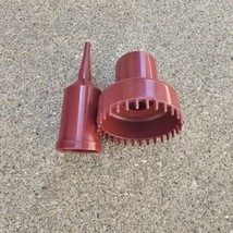 Kirby Pet Groomer Cup Part Attachments AT-214189 Red Cat Dog Massage OEM Parts - £6.13 GBP