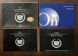 2003 CADILLAC DEVILLE OWNERS MANUAL SET  Warranty OnStar &amp; Personalizati... - £10.97 GBP