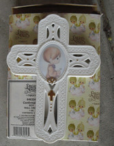 Enesco Precious Moments Boy Confirmation Wall Cross 646334 5 3/4&quot; Tall NIB - $17.82