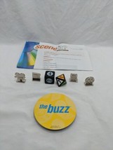 Scene It DVD Metal Movers Dice And Buzz Cards - £6.32 GBP