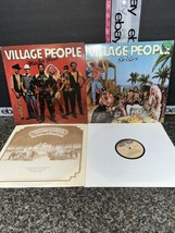 Village People Vinyl Record Lot Of 2 Macho Man &amp; Go West Preowned - £12.06 GBP