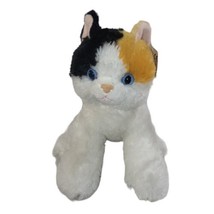 Aurora World Plush Flopsie Cat Calico Kitten Stuffed Animal 2017 8&quot; - £11.29 GBP