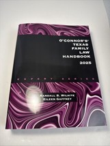 O’Connor’s Texas Family Law Handbook 2025 Ed.: Comprehensive Legal Refer... - $305.78