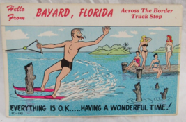 Funny Postcard Laff Gram Bayard Florida Everything Ok Having  Wonderful ... - $2.96