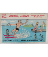 Funny Postcard Laff Gram Bayard Florida Everything Ok Having  Wonderful ... - £2.33 GBP