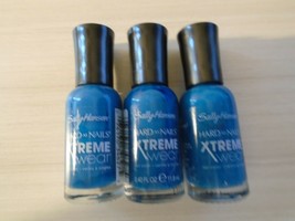 Sally Hansen - Hard As Nails - Xtreme Wear - 130 Blue Me Away! (3-Pack) FREE S/H - £6.38 GBP