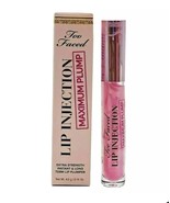 Too Faced Lip Injection Instant Long term Lip Plumper Maximum Plump 4.0g... - $14.85