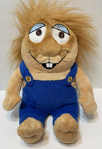 Kohls Cares Plush Little Critter 13&quot; Brother in Blue Overalls Stuffed Animal Toy - £6.93 GBP