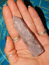 Genuine LEPIDOLITE Tower - Purple Mica Gemstone Wand Crystal Point - £11.76 GBP