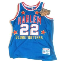 Rings &amp; Crwns Harlem Globetrotters Jersey Frederick Curly Neal Mens Size L Blue - £59.59 GBP