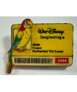 Disney World Badge Series 2009 DLR ENCHANTED TIKI ROOM JOSE Imagineering... - $1,477.37 MXN