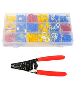 6&quot; Crimping Stripping Tool  &amp; 360 Pcs Wire Terminal Assortment Set Wirin... - $386.95 MXN