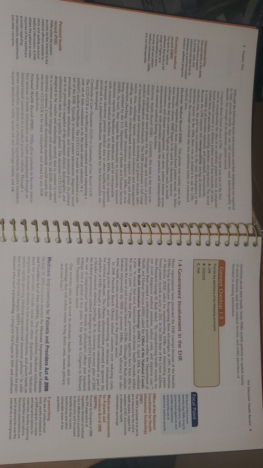 Electronic Health Records 3rd EditionISBN-13: 978-0073402147 Byron Hamilton Item image 3