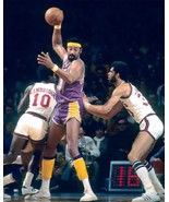 WILT CHAMBERLAIN &amp; KAREEM ABDUL JABBAR 8X10 PHOTO LA LAKERS LA  BUCS BAS... - £3.88 GBP