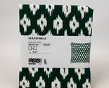IKEA SKANEFIBBLA SKÅNEFIBBLA Cushion Cover Green/White  20x20" 505.827.22 - $18.99