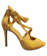 Michael Kors Strappy Stiletto Heels Womens US 7M Tan Comfort Open Toe Ba... - $46.98 CAD