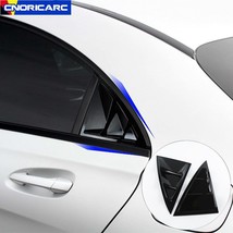  Styling Rear Window Triangle Shutters Decoration Stickers Trim For Mercedes Ben - £92.69 GBP